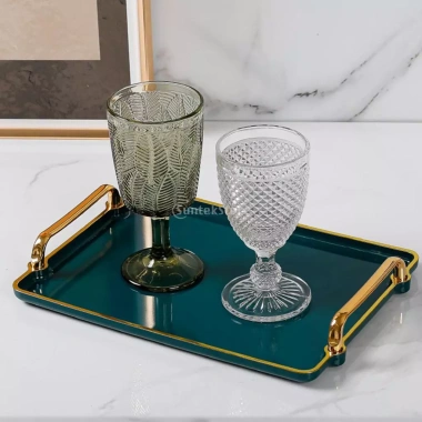 Khay phục vụ trang trí có tay cầm - Lưu trữ tiệc tiện lợi, giá 126.500₫
