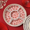 Khay Sứ Mây Tre Đan Bát Tràng - Đựng Mứt, Bánh Kẹo Tết Nhiều Mẫu Giá 430.000₫