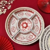 Khay Sứ Mây Tre Đan Bát Tràng - Đựng Mứt, Bánh Kẹo Tết Nhiều Mẫu Giá 430.000₫ 3