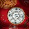 Khay Sứ Mây Tre Đan Bát Tràng - Đựng Mứt, Bánh Kẹo Tết Nhiều Mẫu Giá 430.000₫ 10