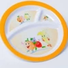 Khay Tập Ăn Nhựa Melamine 3 Ngăn Lớn Cho Bé - Dễ Vệ Sinh, Giá 39.000đ - Mta-Mart2 3