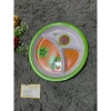 Khay Tập Ăn Nhựa Melamine 3 Ngăn Lớn Cho Bé - Dễ Vệ Sinh, Giá 39.000đ - Mta-Mart2 5