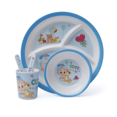 Khay Tập Ăn Nhựa Melamine 3 Ngăn Lớn Cho Bé - Dễ Vệ Sinh, Giá 39.000đ - Mta-Mart2 6 Khay Tập Ăn Nhựa Melamine 3 Ngăn Lớn Cho Bé - Dễ Vệ Sinh, Giá 39.000đ - Mta-Mart2 6