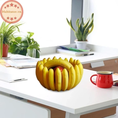 Khay Tater Hình Chuối - Đĩa Bàn Trái Cây, Salad, Trang Trí VN - Giá 198.900 VND