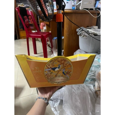 Khay thuyền đựng quà Tết sang trọng, thiết kế độc đáo, chỉ 35.000đ giảm giá