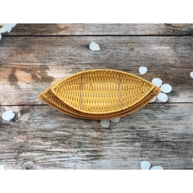 Khay thuyền nhựa giả mây đa năng, đựng trái cây, bánh kẹo – Chỉ 35.000, giảm 8.400 2 Khay thuyền nhựa giả mây đa năng, đựng trái cây, bánh kẹo – Chỉ 35.000, giảm 8.400 2