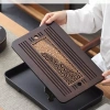 Khay Trà Gỗ Hai Lớp Thoát Nước, Chống ẩm, Hoa Văn Khắc Sang Trọng, Tết 2.026 - 65.000 VND 5