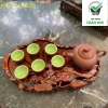 Khay trà lá sen vàng nhựa giả gỗ sang trọng - Giá giảm 53.000đ, chất liệu bền đẹp 4