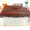 Khay trà lá sen vàng nhựa giả gỗ sang trọng - Giá giảm 53.000đ, chất liệu bền đẹp 7