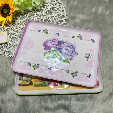 Khay Trà Nhựa Fataco KHV9/KHV3/KHV10 - Kim Cương Dày Dặn, Mẫu Đẹp Cao Cấp, Giá 20.000₫ giảm từ 25.400₫