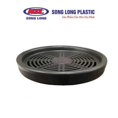 Khay Trà Nhựa Giả Gỗ Cao Cấp Hình Tròn Song Long - Đựng Ấm Chén, Giá 72.000đ 2 Khay Trà Nhựa Giả Gỗ Cao Cấp Hình Tròn Song Long - Đựng Ấm Chén, Giá 72.000đ 2