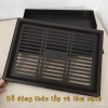 Khay Trà Nhựa Giả Gỗ Cao Cấp Hình Tròn Song Long - Đựng Ấm Chén, Giá 72.000đ 8