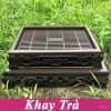 Khay Trà Nhựa Giả Gỗ Cao Cấp Hình Tròn Song Long - Đựng Ấm Chén, Giá 72.000đ 9