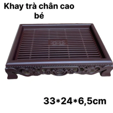 Khay trà nhựa giả gỗ họa tiết cổ truyền Song Long – Giá ưu đãi 64.880đ, chính hãng, chất lượng cao 8