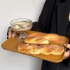 Khay Trà Nhựa Vân Gỗ Đẹp Sang Trọng - Đựng Đồ Ăn, Trái Cây, Trang Trí Bàn Trà - Giá 46.000đ 7