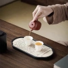 Khay Trà Thuyền Sứ Họa Tiết Đẹp Mắt - Phù Hợp Bàn Trà Đạo Dáng Oval, Giá 86.000₫ 8
