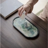 Khay Trà Thuyền Sứ Họa Tiết Đẹp Mắt - Phù Hợp Bàn Trà Đạo Dáng Oval, Giá 86.000₫ 9