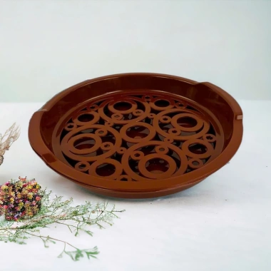 Khay Trà Tròn Vinh Nam Nhựa Cao Cấp Đựng Ấm Trà, Trái Cây, Ly Tách Giá Ưu Đãi 26.000 VND 7 Khay Trà Tròn Vinh Nam Nhựa Cao Cấp Đựng Ấm Trà, Trái Cây, Ly Tách Giá Ưu Đãi 26.000 VND 7