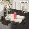 Khay Trà Úp Ly Cốc Decor HERO mạ bạc, quai cầm, đĩa đựng trái cây bánh kẹo nhựa ABS cao cấp – 67.000₫ 10