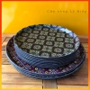 Khay tròn bê chống trượt hoa văn - Phục vụ nhà hàng, quán ăn, bưng cafe, đồ uống - Giá 60.000₫ 6