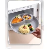 Khay Tròn Chia Ngăn Ăn Kiêng - Đĩa Chia Suất Giảm Cân 1 Người, Ăn Sáng, Trái Cây, Hạt Khô - Giá 42.000đ 7