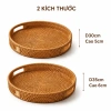 Khay Tròn Đựng Đồ ECOHUB Bằng Mây Khay Trà Bánh Tay Cầm Trang Trí Tết 2.026 Giá 200.485 VND 3