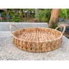 Khay Tròn Lục Bình Đa Năng Tay Cầm - Đựng Trái Cây, Giỏ Quà Tết Vintage 95.000₫ 8