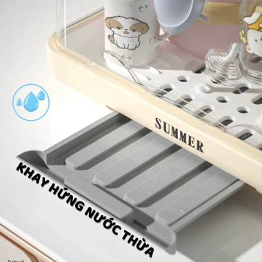Khay Úp Bình Sữa Tiệt Trùng UVC 99% Loại Bỏ Vi Khuẩn, Không BPA, Tiện Dụng 203.000₫ 4