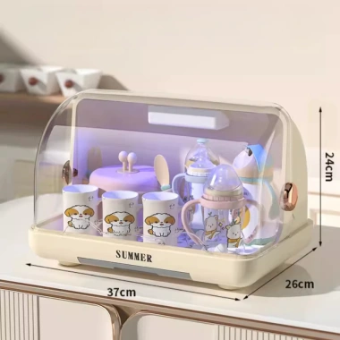 Khay Úp Bình Sữa Tiệt Trùng UVC 99% Loại Bỏ Vi Khuẩn, Không BPA, Tiện Dụng 203.000₫ 9