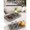 Khay úp cốc ly & trà acrylic cao cấp, chịu nhiệt, sang trọng phòng khách - 119k 2