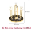 Khay Úp Cốc Ly Xoay Tròn Inox Sang Trọng Phong Cách Hoàng Gia - 189.000đ 5