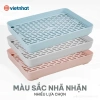 Khay Úp Ly Doremon 5.658 Nhựa Việt Nhật - Lưới Thoát Nước, Để Ấm Chén, Giá 34.000đ 4