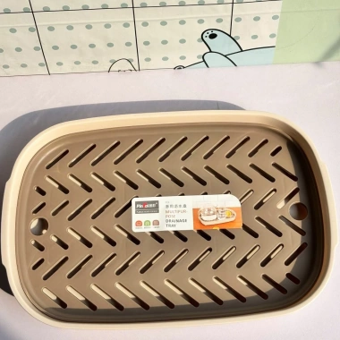 Khay Úp Ly Nhựa 32x22x4cm - Khay Đựng Bộ Bình Trà Giá 39.000, Tiết Kiệm