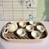 Khay Úp Ly Nhựa 32x22x4cm - Khay Đựng Bộ Bình Trà Giá 39.000, Tiết Kiệm 5