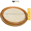 Khay Viền Mây 45-55cm Bộ Bát Đĩa Hoa Mặt Trời Đựng Cúng Gia Tiên Giá ưu đãi 290k