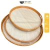Khay Viền Mây 45-55cm Bộ Bát Đĩa Hoa Mặt Trời Đựng Cúng Gia Tiên Giá ưu đãi 290k 2