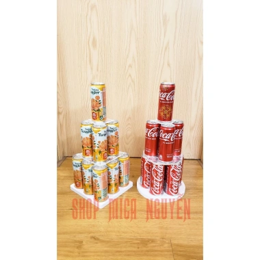 Khay xep thap nuoc ngot, thap bia 3 tang 2 tang - Ban tho Mica Nguyen, 50.000đ 3 Khay xep thap nuoc ngot, thap bia 3 tang 2 tang - Ban tho Mica Nguyen, 50.000đ 3