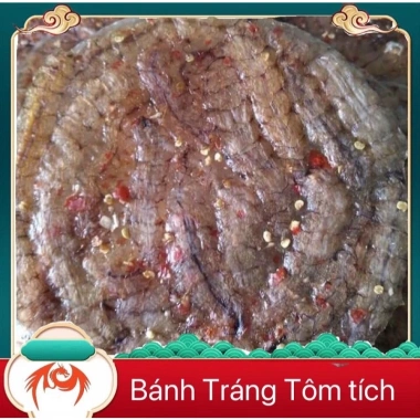 Khô bánh tráng tôm tích (tôm tít) vị vừa ăn, vựa khô tú sương - Giảm giá 139k (đc 179k)