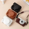 Kho báu chất lượng: Vỏ da bảo vệ da đen cho Sony ZV1, ZV1F, ZV1M2 + Túi đựng RX100M7, M6 – Giá chỉ 441.720₫ 4