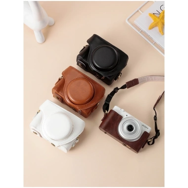 Kho báu chất lượng: Vỏ da bảo vệ da đen cho Sony ZV1, ZV1F, ZV1M2 + Túi đựng RX100M7, M6 – Giá chỉ 441.720₫ 6