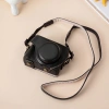 Kho báu chất lượng: Vỏ da bảo vệ da đen cho Sony ZV1, ZV1F, ZV1M2 + Túi đựng RX100M7, M6 – Giá chỉ 441.720₫ 10
