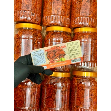 Khô bò 1kg sợi ngắn mềm, tẩm gia vị thơm ngon, giá chỉ 120.000đ giảm mạnh