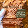 Khô bò Củ Chi miếng thơm ngon - Đồ ăn vặt, quà tặng 319.000₫ (giảm từ 382.800₫) 2
