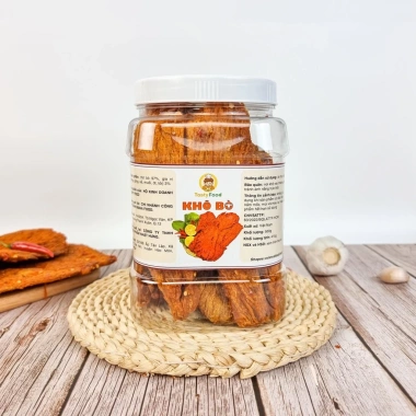 Khô Bò Củ Chi Tasty Food - Miếng Mềm Bò loại 1, ăn vặt ngon, giảm giá 369k (giá gốc 453.870₫) 10 Khô Bò Củ Chi Tasty Food - Miếng Mềm Bò loại 1, ăn vặt ngon, giảm giá 369k (giá gốc 453.870₫) 10