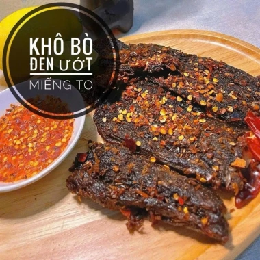 Khô Bò Đen 500g Miếng To Ướt TV Food - Giảm giá 130.000đ, hương vị thơm ngon 2 Khô Bò Đen 500g Miếng To Ướt TV Food - Giảm giá 130.000đ, hương vị thơm ngon 2
