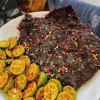 Khô Bò Đen 500g Miếng To Ướt TV Food - Giảm giá 130.000đ, hương vị thơm ngon 4