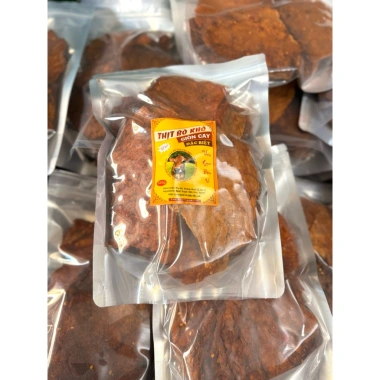 Khô bò giòn 500gr Đặc Biệt có video – Giá chỉ 400.000 VND giảm từ 500.000 VND