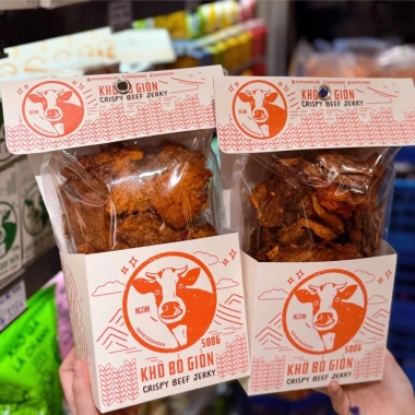 Khô Bò Miếng Giòn Hồng Ngự Thịt Bò Thơm Ngon, Giòn Tan, Giá 223k Giảm Đến 285k