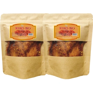 Khô Bò Miếng Mềm Cay 1kg - Cao Cấp Chuẩn Ngon SK FOOD Giá Ưu Đãi 425k
