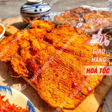 Khô Bò Miếng Siêu Giòn Lon 250g - Thịt Đậm Đà, Giòn Tan, Giá Ưu Đãi 209.000₫